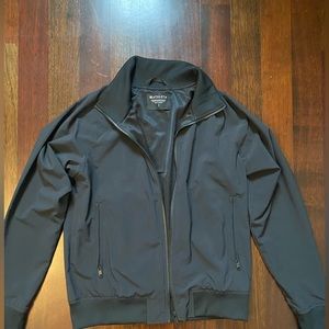 Athleta Brooklyn bomber jacket in black. Size Small